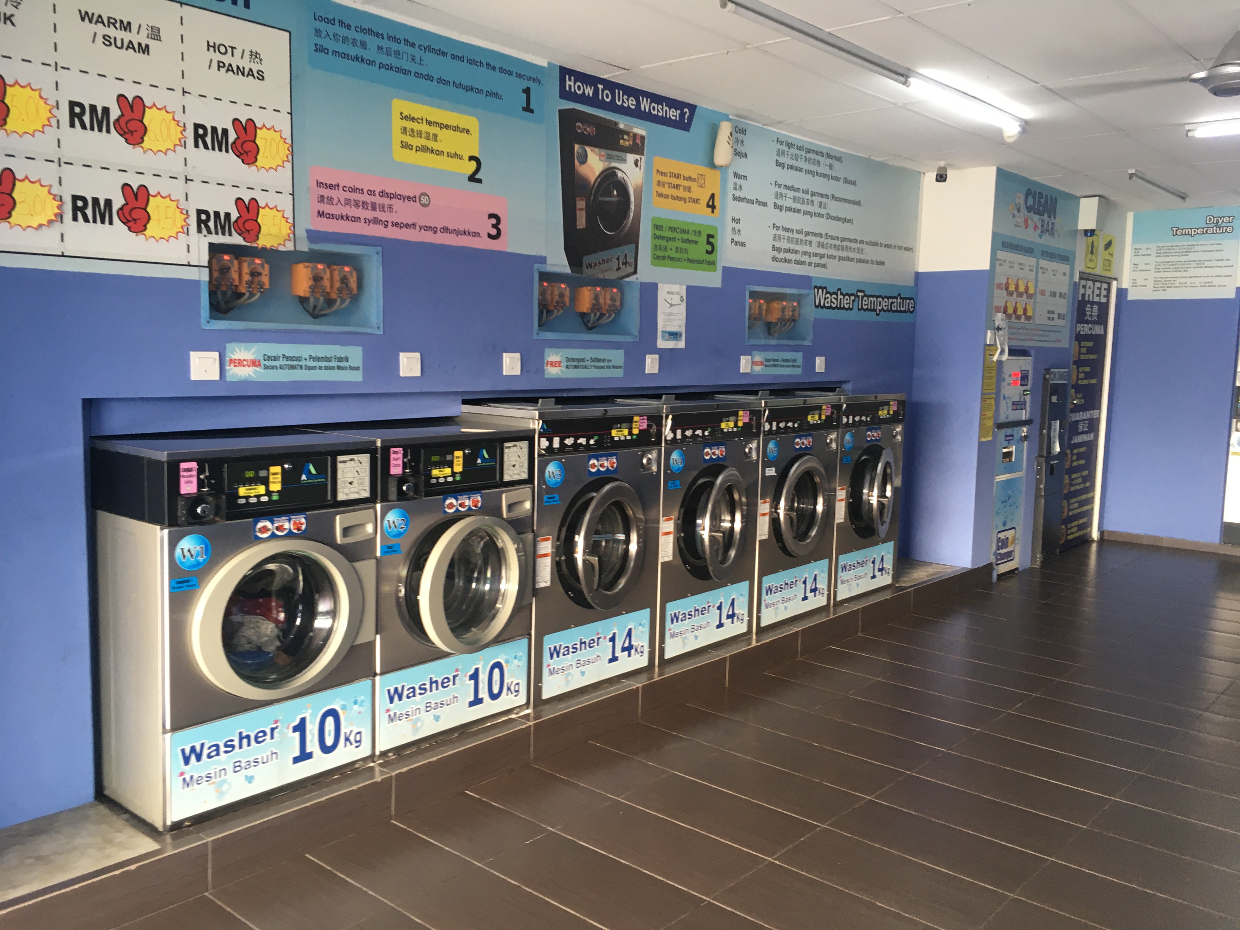 self service laundry business plan malaysia